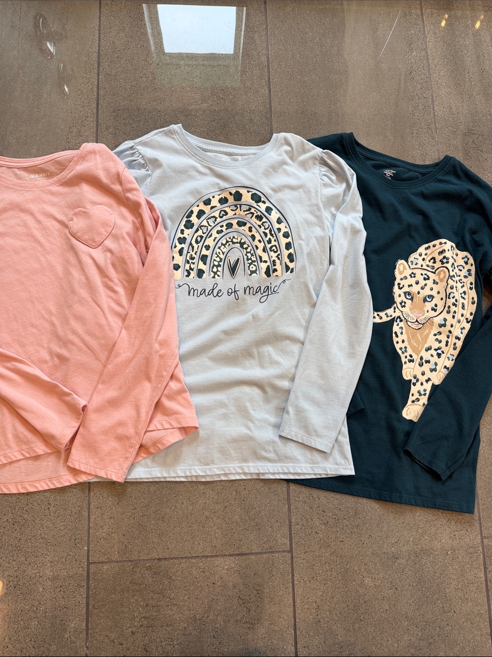 Girls Long-Sleeve Top Bundle